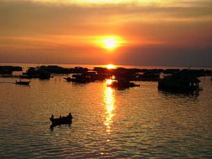 Tonle Lake, travel cambodia