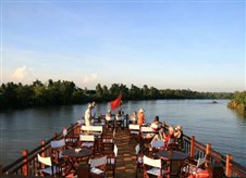 Overnight cruise in Mekong delta