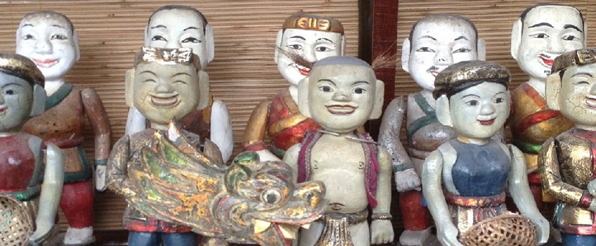 water puppet show in hanoi